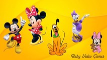 Disney Mickey Mouse Minnie Mouse Daddy Finger Family | Kids Songs Nursery Rhymes