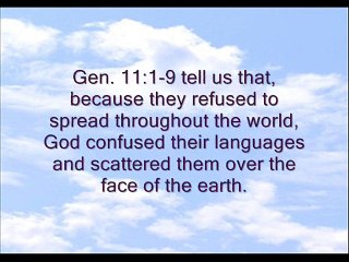 Speaking In Tongues - A Sign