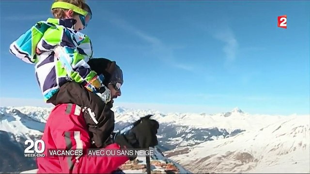 Montagne : les vacanciers profitent des stations, avec ou sans neige