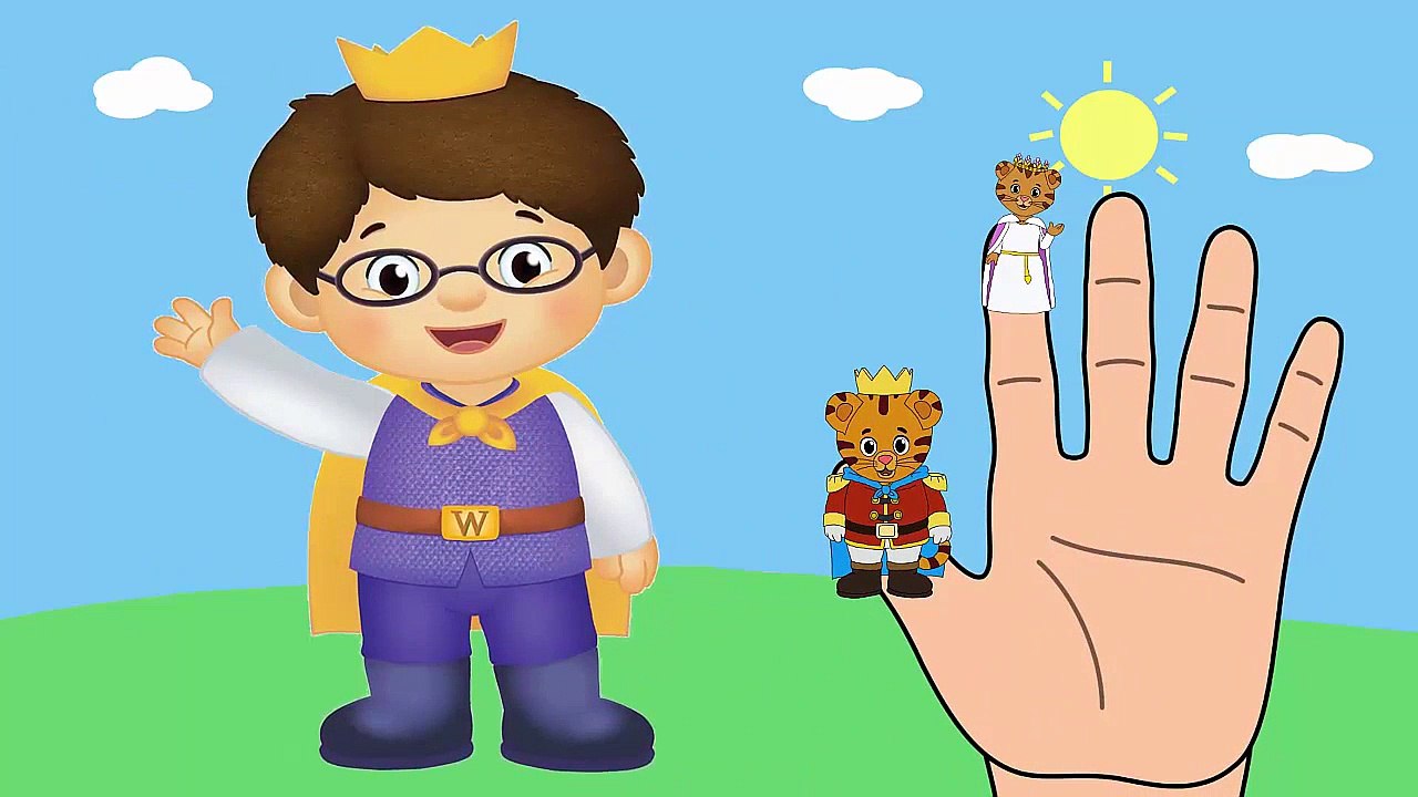Daniel Tiger Winter Finger Family | Nursery Rhymes Lyrics | Kids Sogs