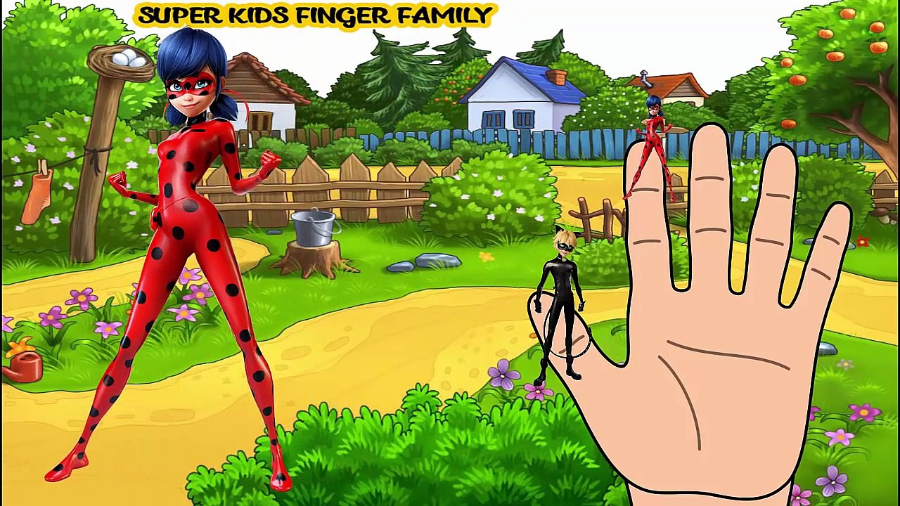 Miraculous LadyBug Finger Family | Finger Family Songs Nursery Rhymes Lyrics