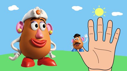 Mr.Potato Head and Family | Finger Family Songs | Nursery Rhymes