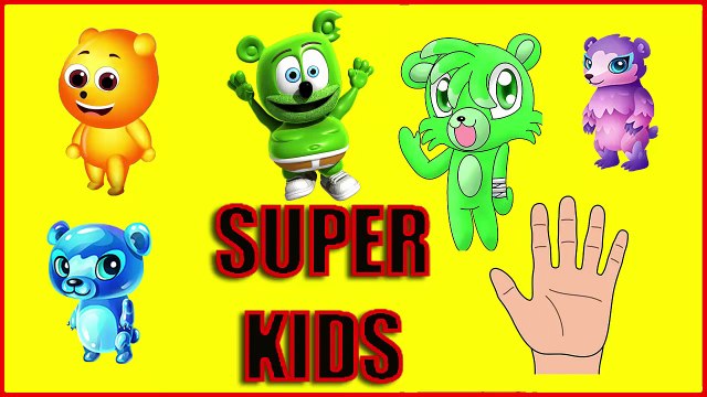 Gummy Bear Dance Finger Family Song | Nursery Rhymes Song and Lyrics