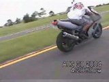 Saut d'une moto