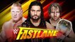 Fastlane 2016 Roman Reigns Vs. Dean Ambrose Vs. Brock Lesnar - Lucha Completa (By el Chapu)