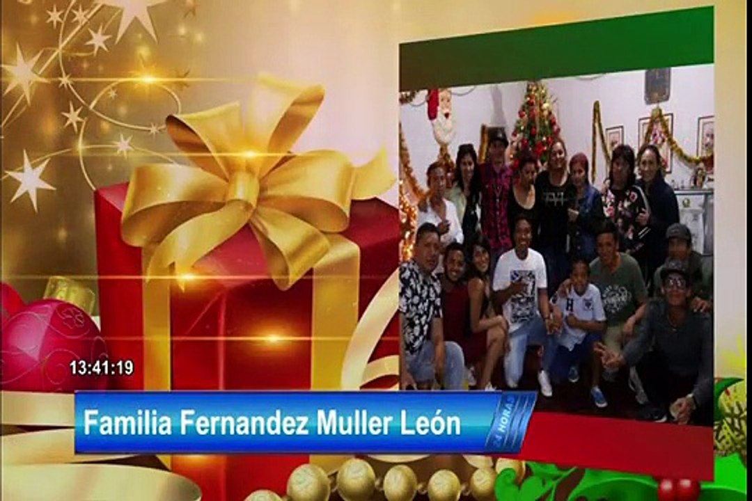 ¡Gracias a todos nuestros televidentes por sus saludos navideños!