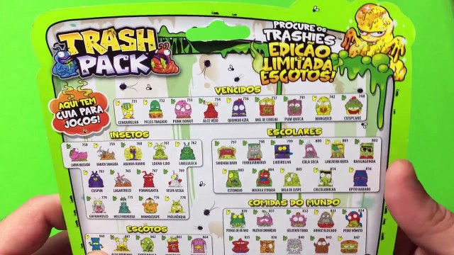 Abrindo Trash Pack Surpresas Ovos Podres - trashies toilets