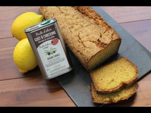 Cake au citron à l'huile d'olive- 750 Grammes