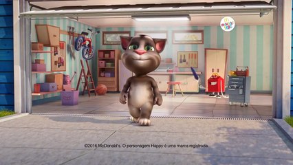 McDonalds McLanche Feliz Happy Meal Talking Tom & Friends Watch TV Toys HD Commercial 2016