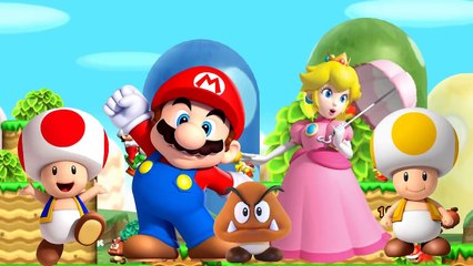 Super Mario Daddy Finger - Finger Family Songs - Finger Family Collection