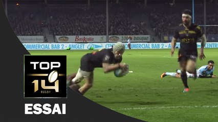 TOP 14 - Essai Gabriel LACROIX (SR) – Bayonne-La Rochelle – J14 – Saison 2016-2017