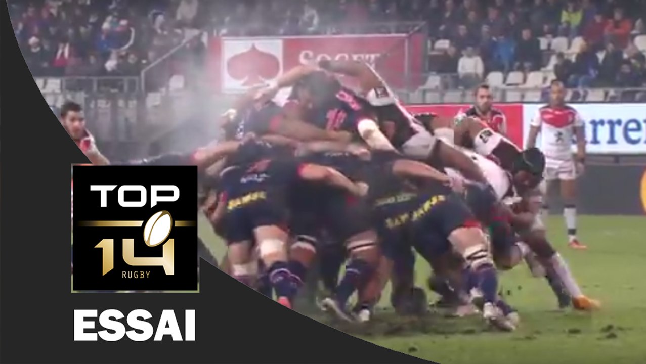TOP 14 - Essai de pénalité (FCG) – Grenoble-Tou...