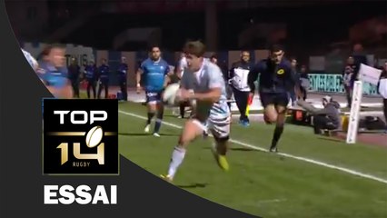 TOP 14 - Essai Xavier CHAUVEAU (R92) – Racing 92-Castres – J14 – Saison 2016-2017