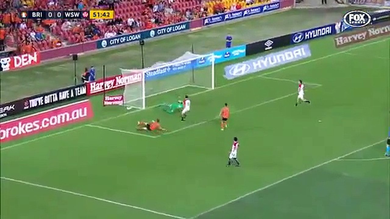 Brisbane Roar 1:0 Western Sydney (Australian A-League. 23 December 2016)