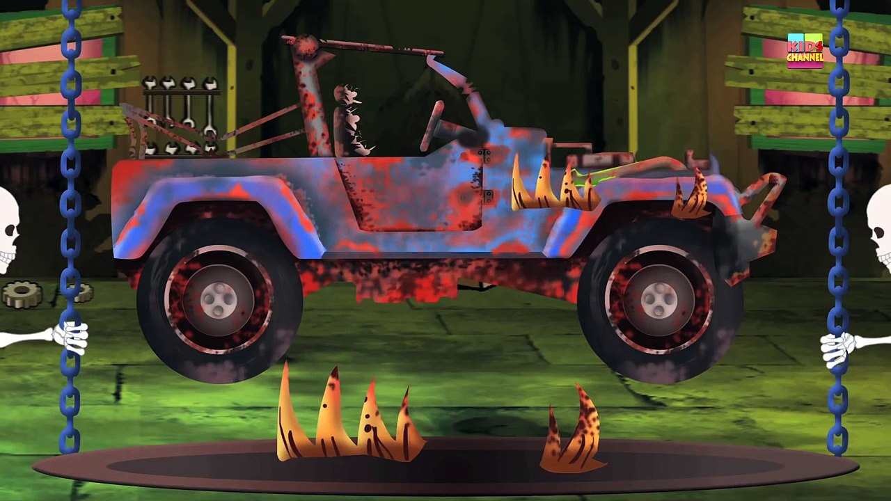 Scary tow truck | Scary Car garage