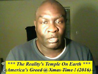 America's Greed During Xmas Holiday