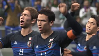 PES2017 Japan vs Germany【Giant Killing】