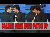 Salman Khan, Shah Rukh Khan Hug It Out Again At Star Guild Awards 2014