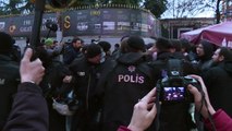 Manifestantes turcos detenidos en protesta por soldados quemados