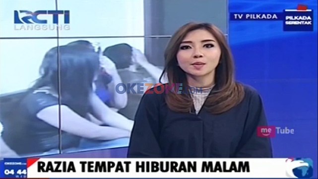 Petugas Gabungan Razia Tempat Hiburan Malam