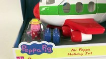 PEPPA PIG SPEELGOED VLIEGTUIG FILMPJE PEPPA GAAT OP VAKANTIE AIRPLANE HOLIDAY TOY VIDEO