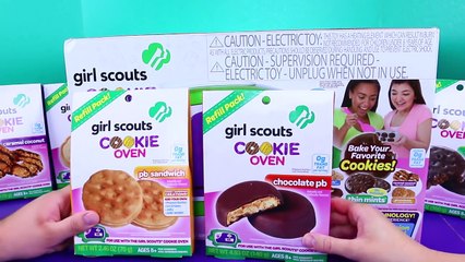 BEST COOKIES EVER!!! Girl Scouts Cookie Oven NEW DIY Yummy Desserts & Treats by DisneyCarToys