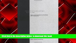 READ book  Philosophy of Law: Classic and Contemporary Readings with Commentary  FREE BOOK ONLINE