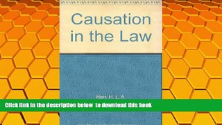 FREE DOWNLOAD  Causation in the Law  BOOK ONLINE