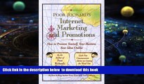 BEST PDF  Poor Richard s Internet Marketing and Promotions: How to Promote Yourself, Your