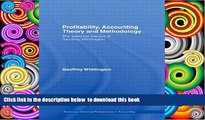 PDF [FREE] DOWNLOAD  Profitability, Accounting Theory and Methodology: The Selected Essays of