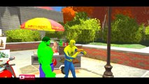 COLORS SPIDERMAN HULK COLORS MICKEY MOUSE & MOTORBIKE COLORS Nursery Rhymes Songs for Children