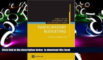 PDF [FREE] DOWNLOAD  Participatory Budgeting (Public Sector Governance and Accountability) READ