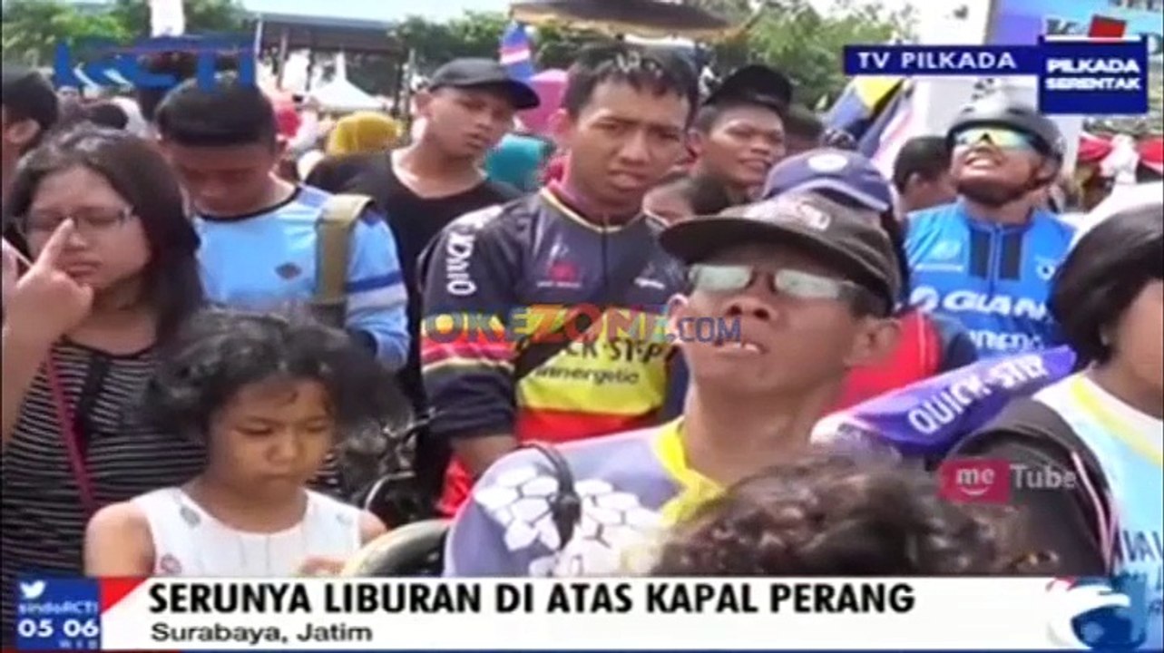 Berlibur di Atas Kapal Perang