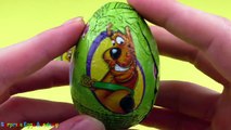 Scooby-Doo Surprise Eggs Opening - Chocolate Surprise Eggs Toys