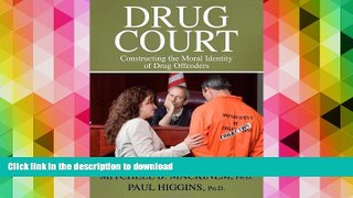 PDF ONLINE Drug Court: Constructing the Moral Identity of Drug Offenders READ EBOOK