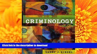 READ THE NEW BOOK IE-Criminology 9e READ EBOOK