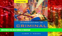 FAVORIT BOOK Cengage Advantage Book: Introduction to Criminal Justice (Cengage Advantage Books)