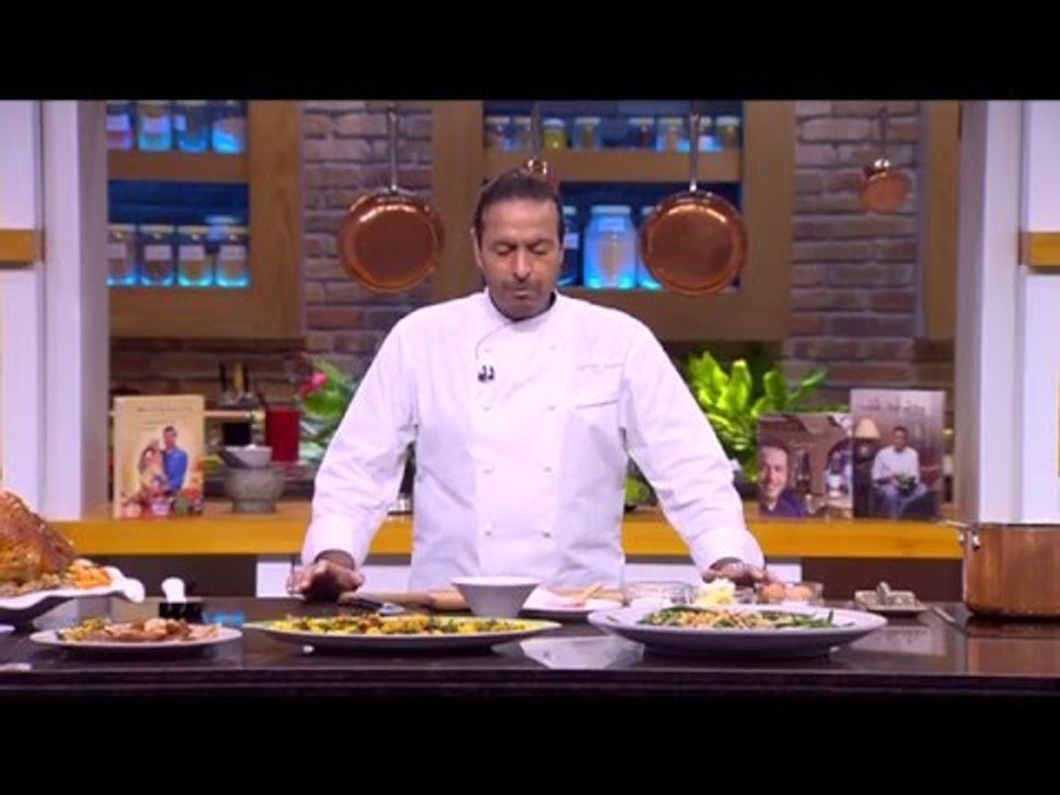 شوربة كمونية بالكسكسي - سمبوسا - ديك رومي مع ارز بسمتي | من مطبخ أسامة حلقة كاملة