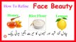 How to Refine Face Beauty | How to Get Naturally Glowing Skin | Honey & Lemon Face Mask |