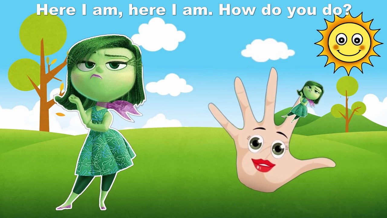 Inside Out Finger Family Nursery Rhymes by Kids...