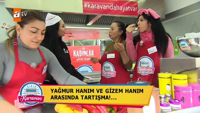 Yağmur Hanım ve Gizem Hanım arasında tartışma! -Karavan 31.Bölüm-atv
