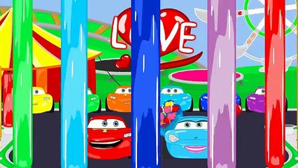 Fun Police Trucks For Children - Superhero Cars Cartoon - Video For Kids