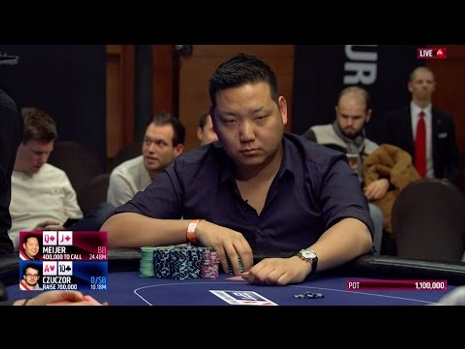 Sick Poker Hand at the EPT Prague Main Event Final Table | PokerStars