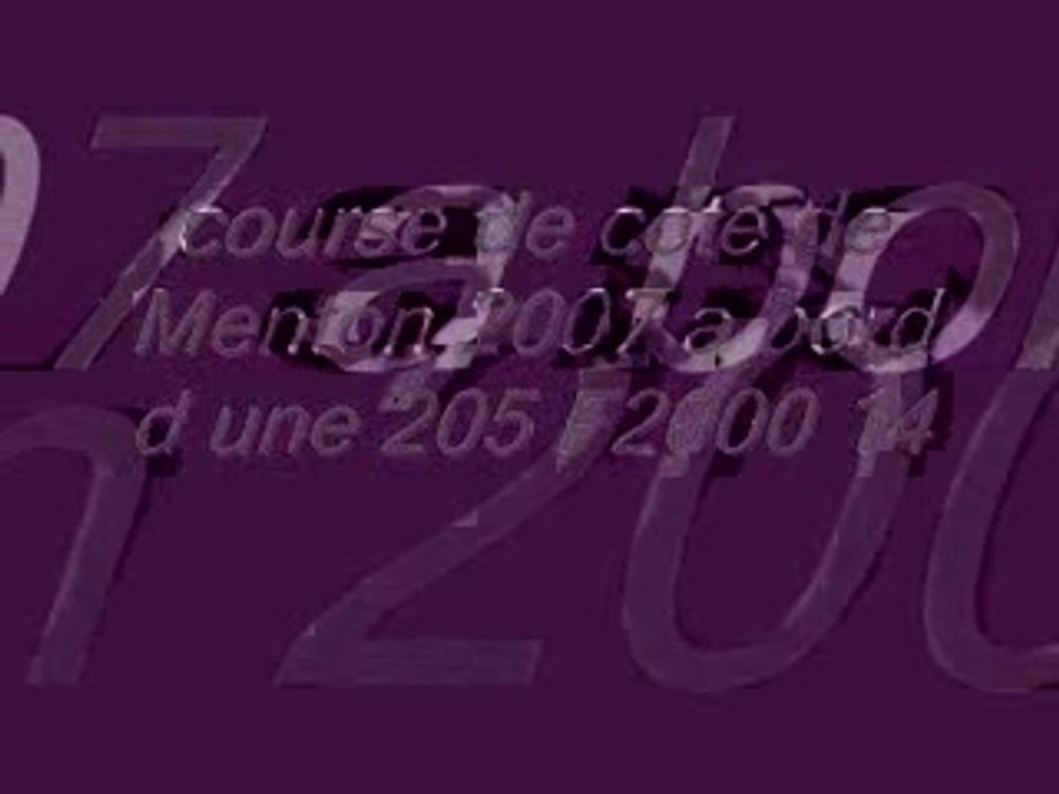 course de ote de menton 2007