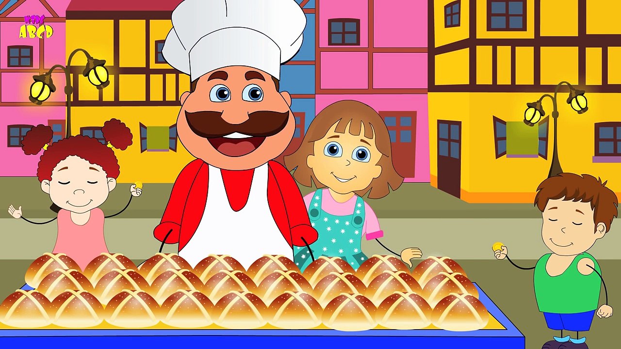 Hot Cross Buns | Nursery Rhymes | Hot Cross Buns