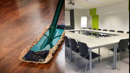 Commercial office cleaning