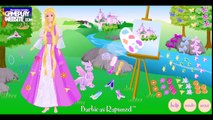 barbie as rapunzel - Baby games - Jeux de bébé - Juegos de Ninos