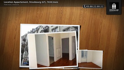 Location Appartement, Strasbourg (67), 765€/mois