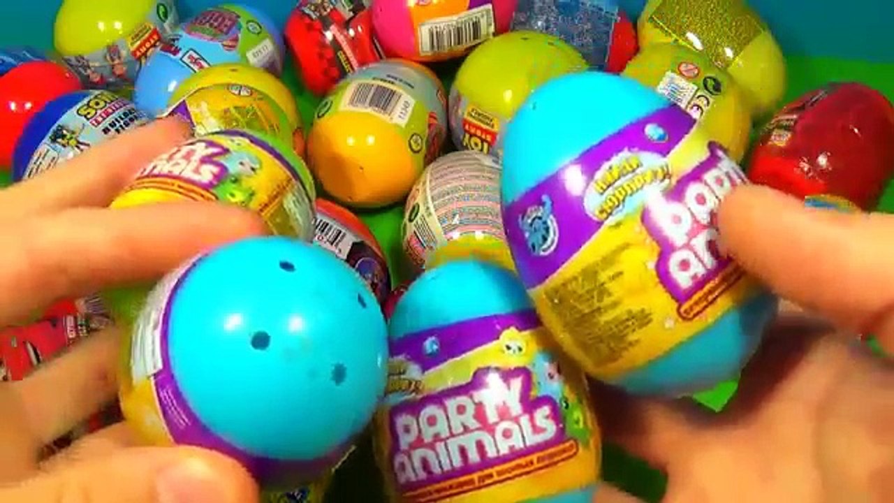 200 surprise eggs Disney FROZEN Princess Toy Story Cars HELLO KITTY Spiderman PLANES Kinder 킨더 서프라이즈