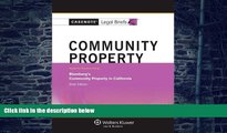 Buy  Casenote Legal Briefs: Community Property, Keyed to Blumberg s 6th Edition Casenote Legal